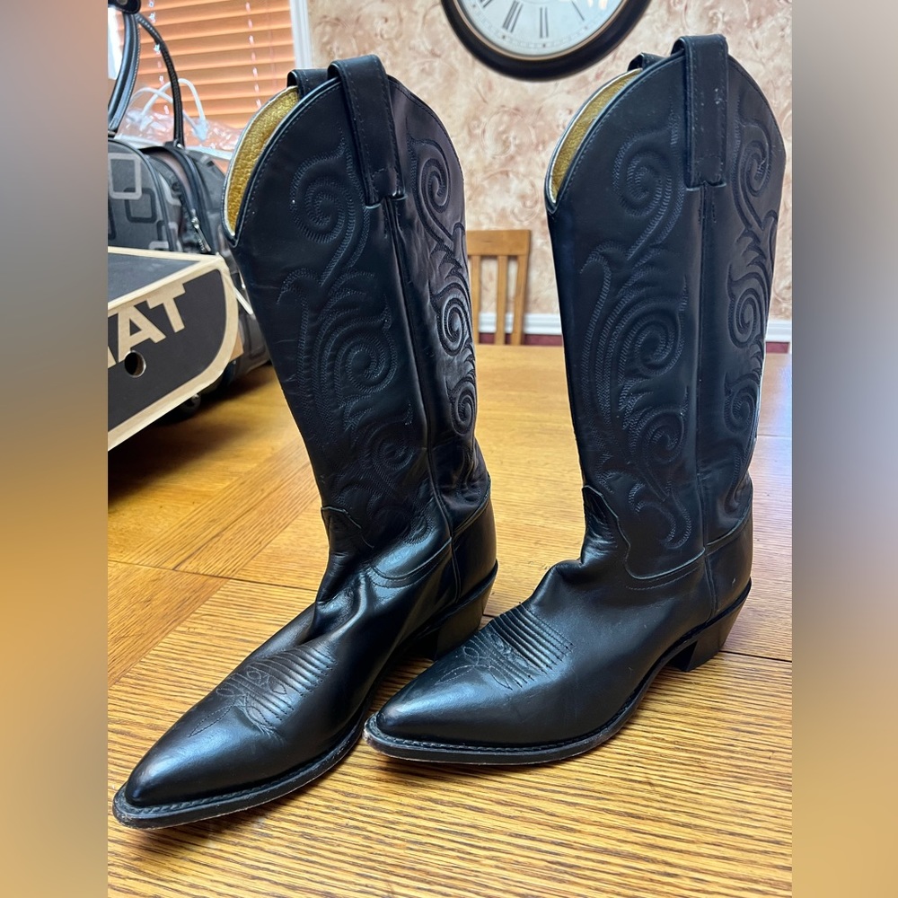 COPY - Tony Lama Black Women’s Heeled Boots